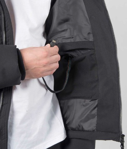 фото Куртка phenix poo-21017 urban heat tech jacket black