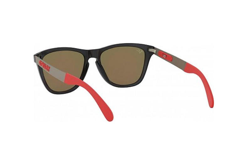 фото Очки солнцезащитные oakley frogskins mix matte black ink/prizm ruby