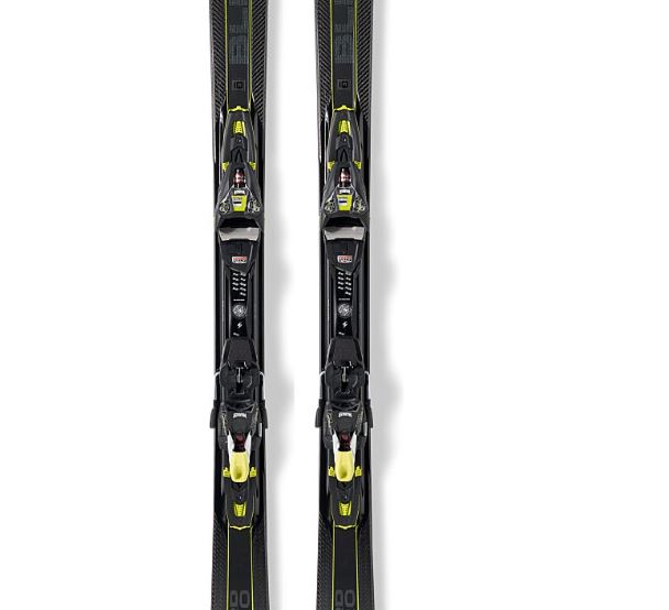 фото Горные лыжи с креплениями blizzard 17-18 quattro 8.4 ti black/lime + кр. xcell 12 demo (6865q1bb)