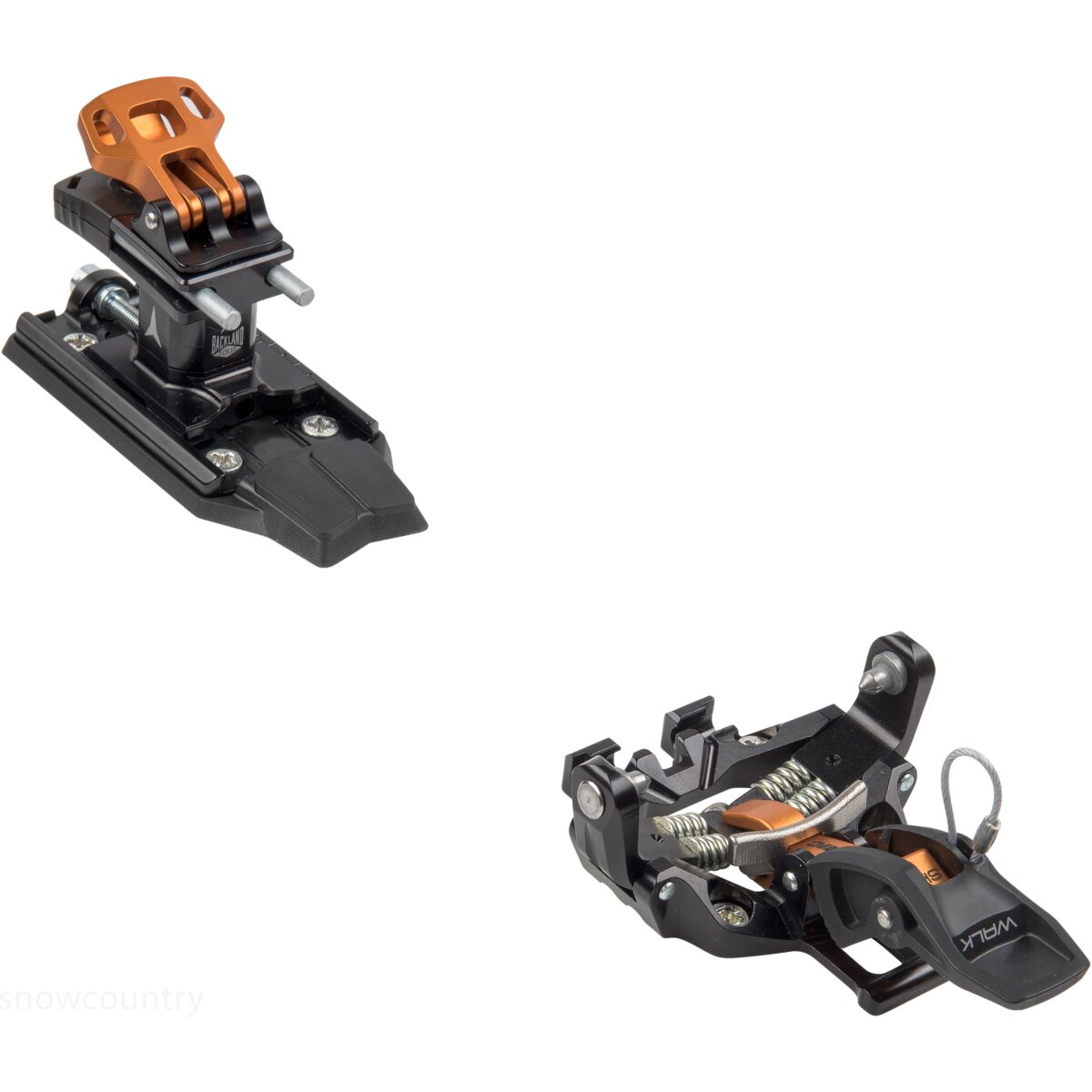 фото Крепления для горных лыж atomic n backland tour ns black/orange