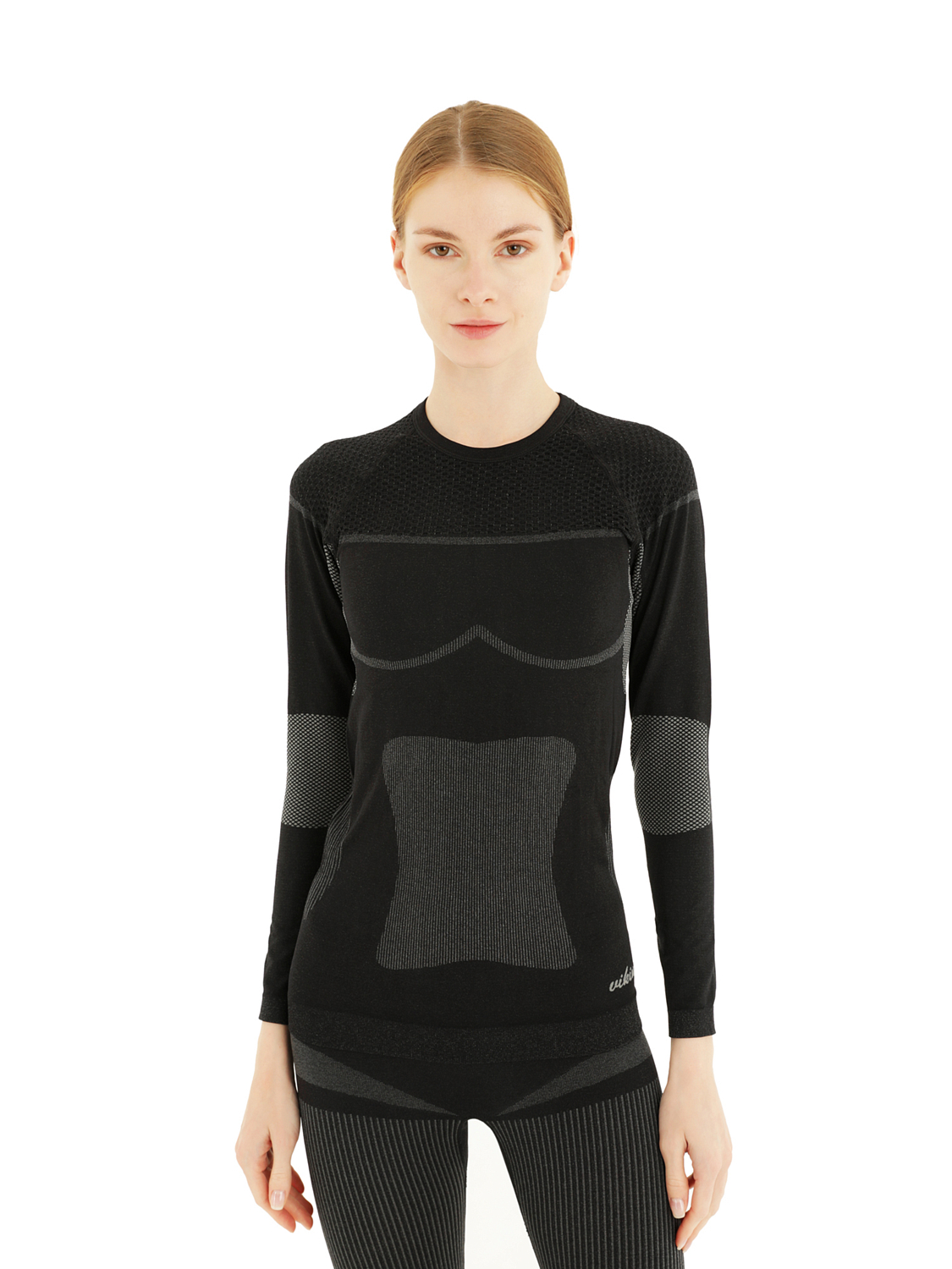 фото Комплект термобелья viking 24-25 ilsa women black/grey