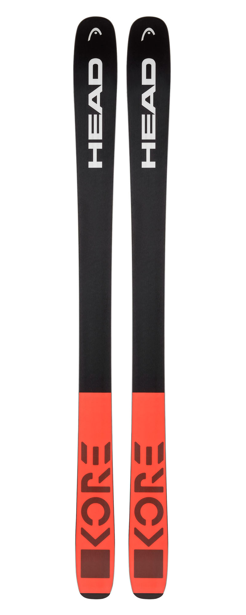 фото Горные лыжи без креплений head 23-24 kore 99 red/black