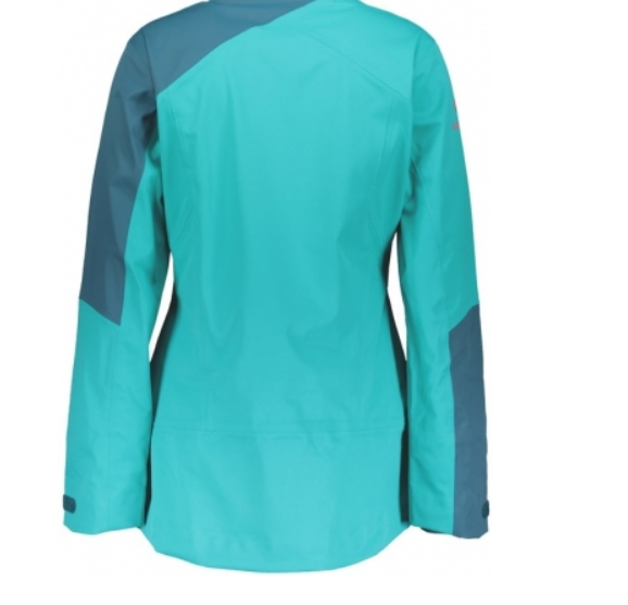 фото Куртка горнолыжная scott jacket w's vertic 3l sky blue/dragonfly green