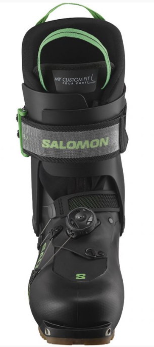 фото Ботинки горнолыжные salomon 22-23 mtn summit pure black/pastel neon green