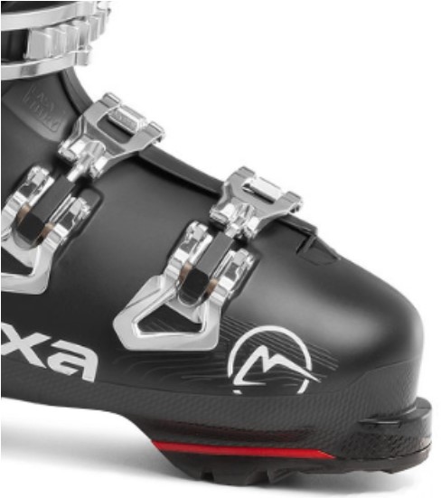 фото Ботинки горнолыжные roxa 24-25 r/fit 80 rtl gw black/black/red