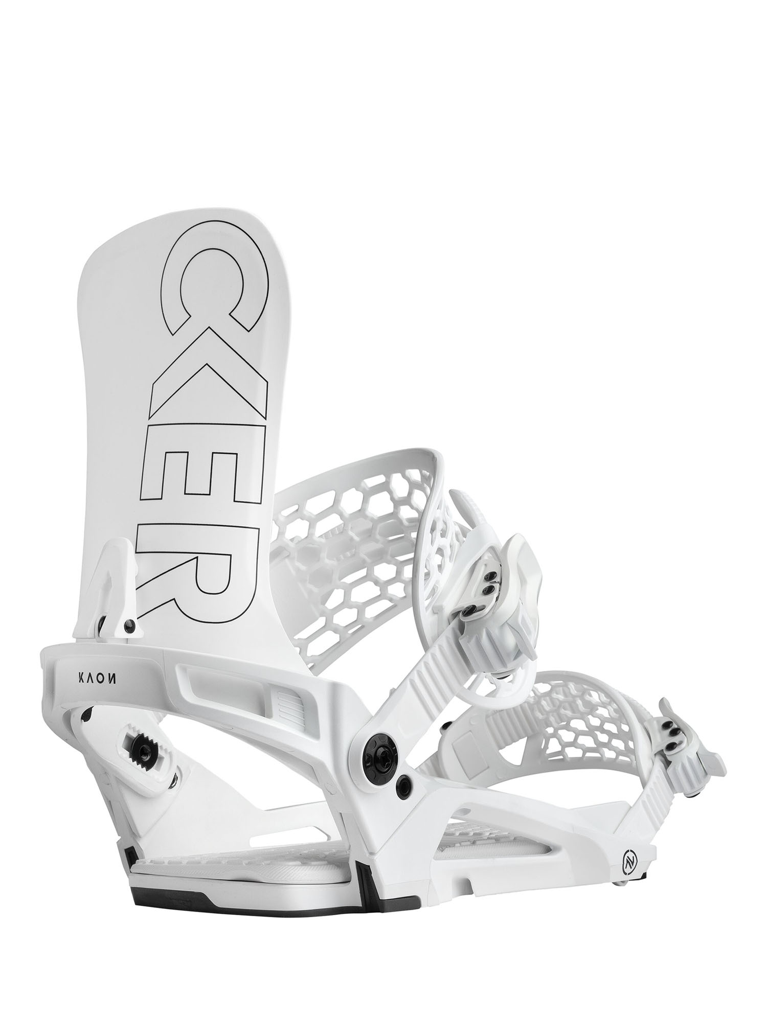 фото Крепления для сноуборда nidecker 25-26 kaon white