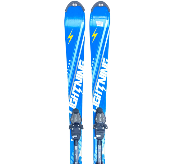 фото Горные лыжи с креплениями lightning xwing 72 blue/white + кр. snoway sx 10