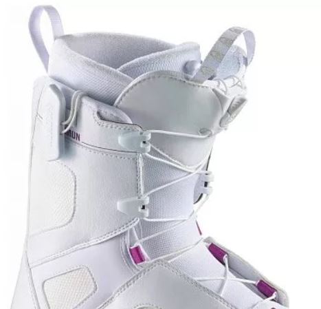 фото Ботинки сноубордические salomon 14-15 scarlet white/pr/white
