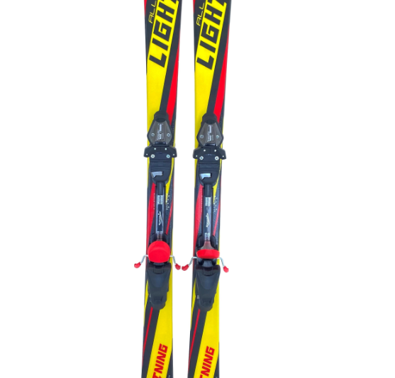 фото Горные лыжи с креплениями lightning xwing all mountain 72 black/yellow + кр. snoway sx 10