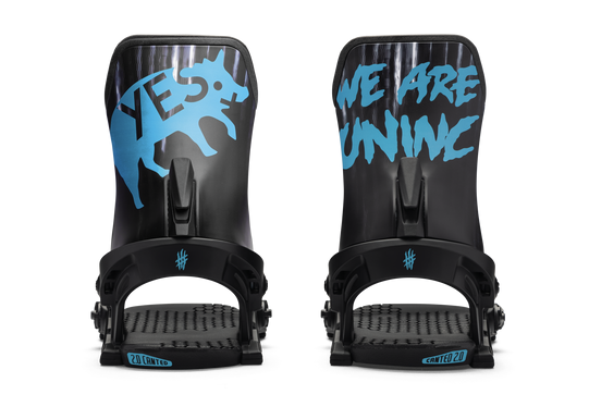 фото Крепления для сноуборда yes. 24-25 uninc black/blue