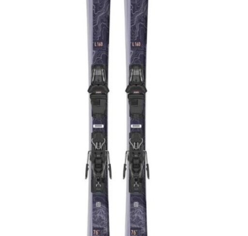фото Горные лыжи с креплениями salomon 21-22 e distance 76 w + кр. m10 gw (41163900150)