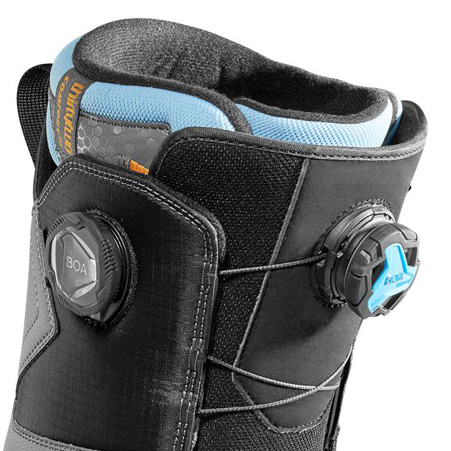 фото Ботинки сноубордические thirtytwo 25-26 stw db bomb hole grey/black/blue