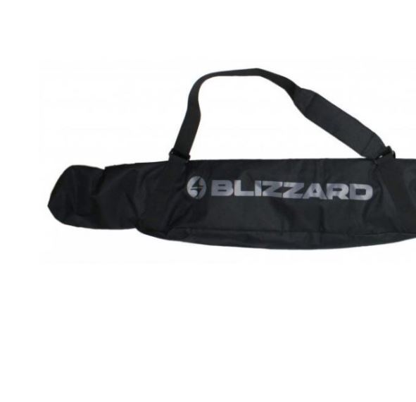 фото Чехол горнолыжный blizzard junior ski bag 1 pair black/silver