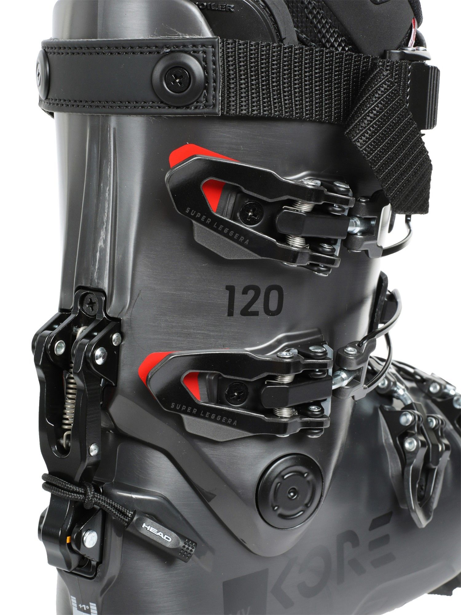 фото Ботинки горнолыжные head 23-24 kore 120 gw anthracite/red