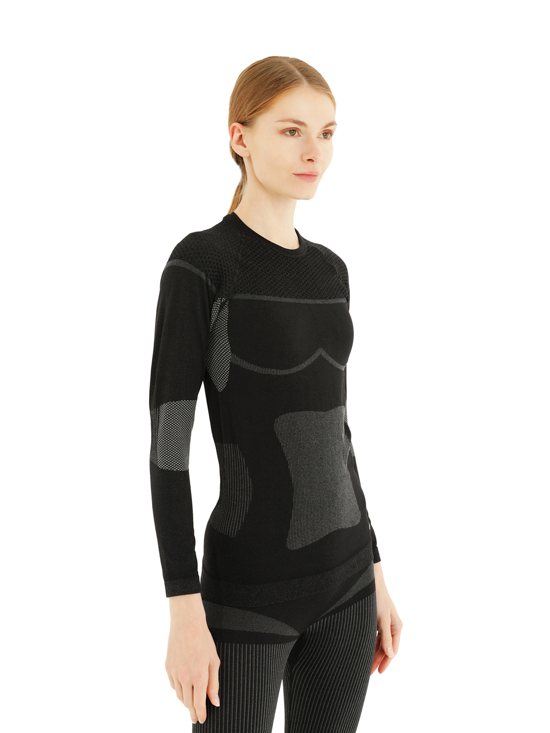 фото Комплект термобелья viking 24-25 ilsa women black/grey
