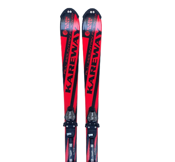 Горные лыжи с креплениями Lightning Kareway BlackRed кр Snoway SX 10