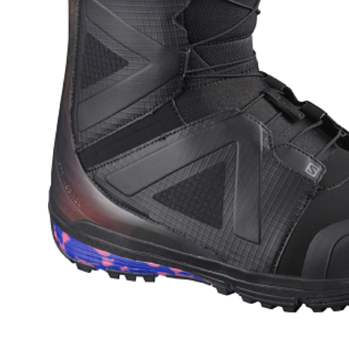 Ботинки сноубордические Salomon 20-21 Hi-Fi Wide Black/Blk/Deep Blue, цвет черный, размер 41,5 EUR L41211600 - фото 3