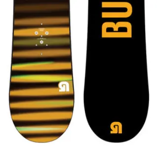 Burton Ltr l Orange Black