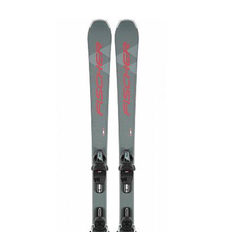 Горные лыжи с креплениями Fischer 21-22 RC Fire Slr Pro + кр. RS 9 GW, цвет серый - фото 4