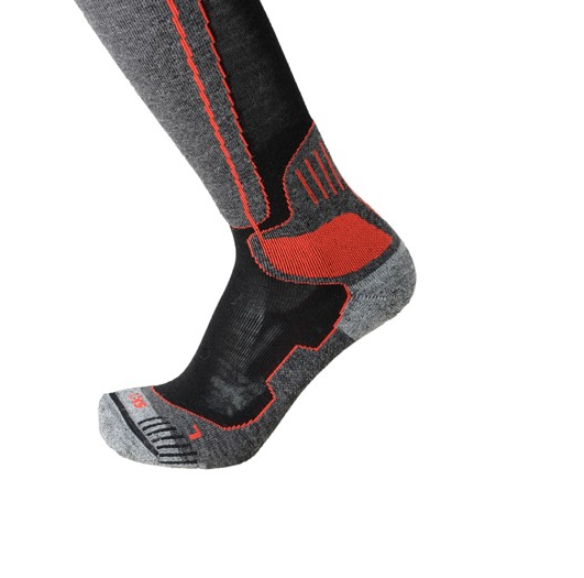 Носки горнолыжные Mico 19-20 Ski Technical Socks Merino Wool Nero, цвет черный, размер 41-43 EUR CA 0114 - фото 3