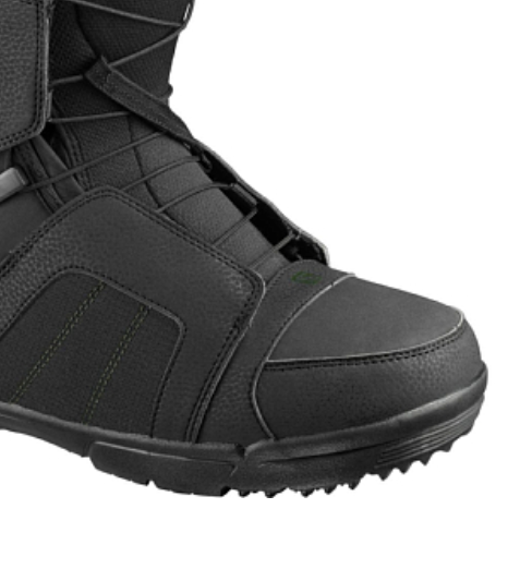 Ботинки сноубордические Salomon 20-21 Titan Black/Black/Green Gables, цвет черный, размер 40,5 EUR L40737700 - фото 3