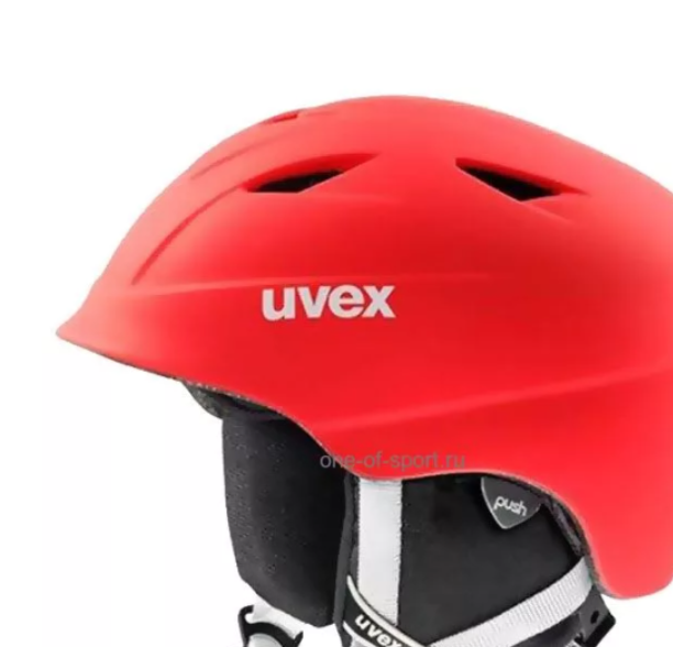 Шлем зимний Uvex Airwing 2 Burgundy Jr, цвет бургунди, размер 48-52 см S56622 - фото 4