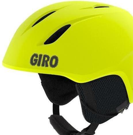 Шлем зимний Giro Launch Citron Jr, цвет желтый, размер S 7104867 - фото 4