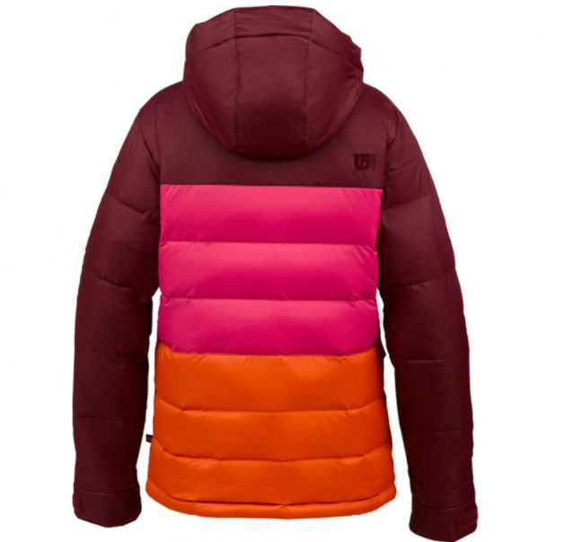 Куртка пуховая Burton Wb Dandridge Dwn Jk Sangria Colorblock, цвет разноцветный, размер XS 10086100618 - фото 5