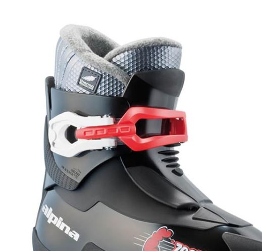 фото Ботинки горнолыжные alpina 13-14 zoom kid's black/red