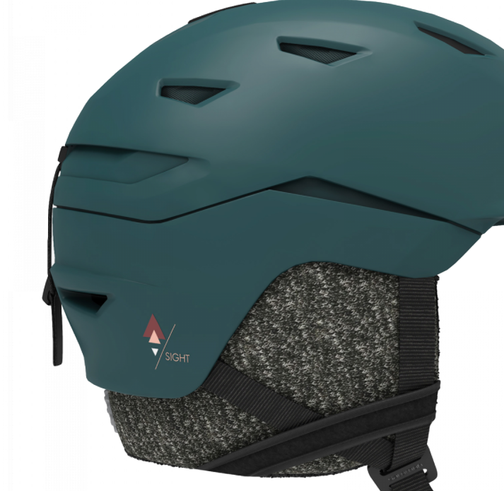 Шлем зимний Salomon 20-21 Sight W Deep Teal, цвет бирюзовый, размер S L41157200 - фото 3