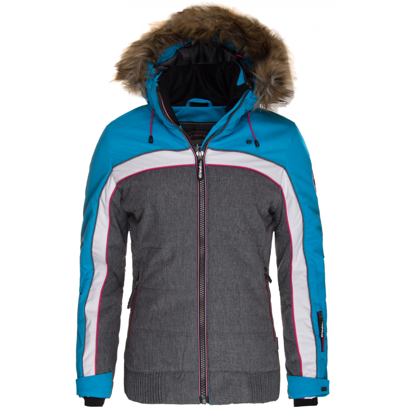 Куртка для сноуборда Rehall 14-15 Kate R Fur Snowjacket Hawaiian Ocean, размер XL - фото 1