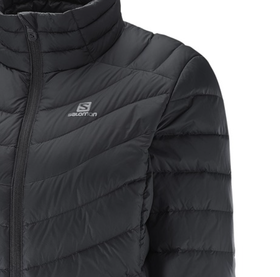 Куртка пуховая Salomon Halo Down Jacket W Black, размер XS L38301600 - фото 3