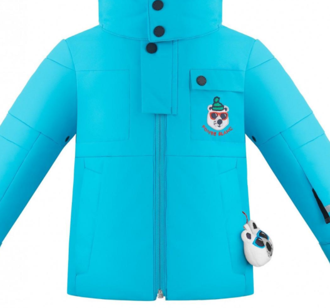 Куртка горнолыжная Poivre Blanc 19-20 Ski Jacket Aqua Blue, цвет голубой, размер 92 см 274083-0194001 - фото 2