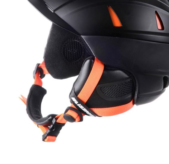 Шлем зимний Blizzard 21-22 Power Black Matt/Neon Orange, размер 54-58 см - фото 4