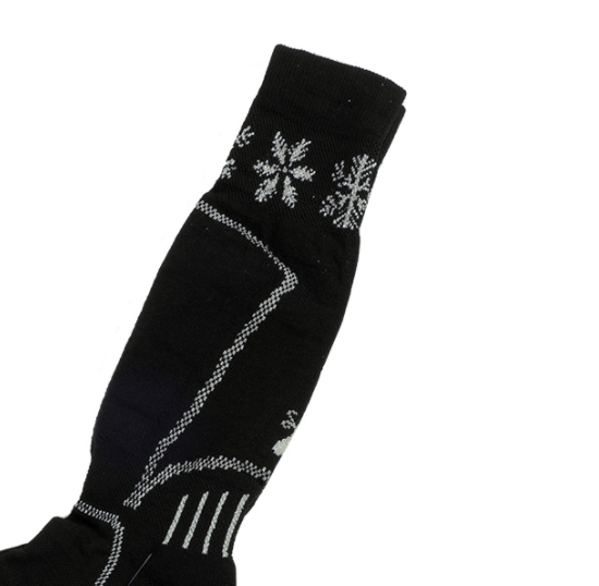 Носки горнолыжные Mico Ski Performance Woman Socks In Wool Nero Argento, цвет черный, размер 33-34 EUR CA 0245 - фото 3