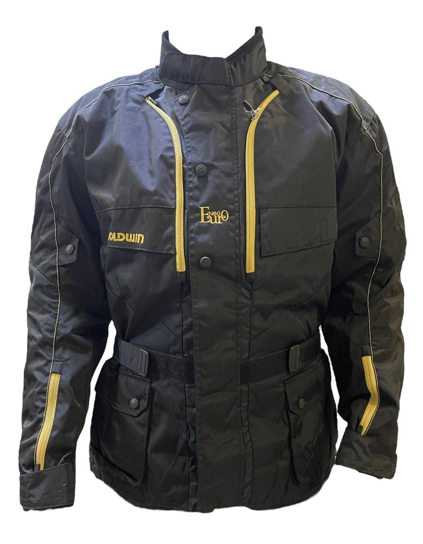  Goldwin GWS Neo Euro Long Jacket Black/Gold