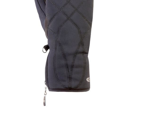 Варежки Snowlife Prima Soft Shell Lady Mitten Glove W Black, размер 7 - фото 2