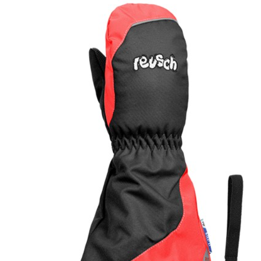 фото Варежки reusch 20-21 walter r-tex xt kids mitten black/fire red