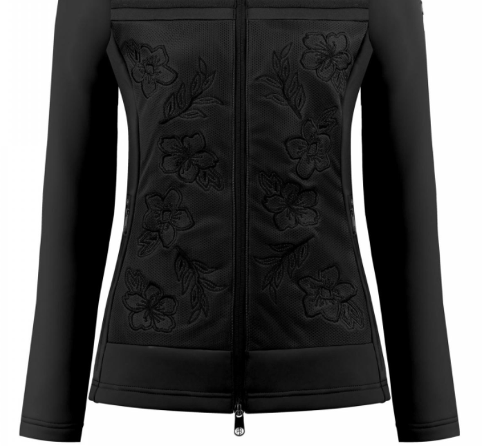 Блузон флисовый Poivre Blanc 20-21 Hybrid Stretch Fleece Jacket Black, цвет черный, размер M 279571-9000001 - фото 4