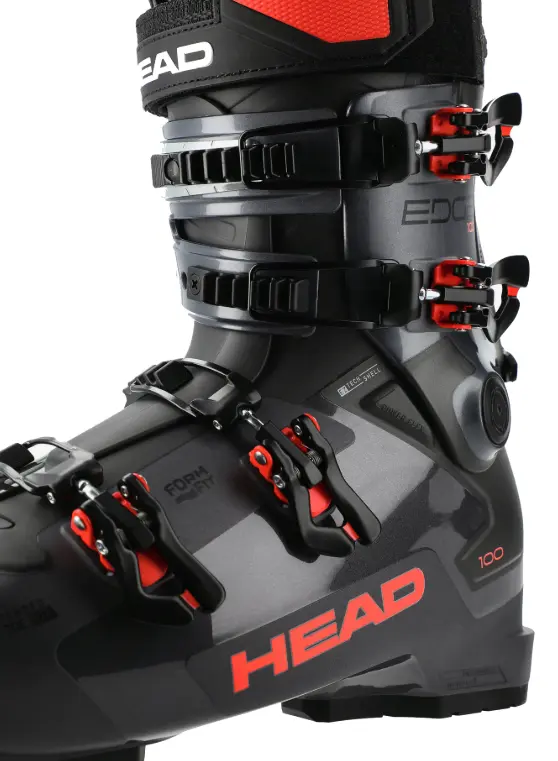 Ботинки горнолыжные Head 24-25 Edge 100 HV Anthracite/Red купить