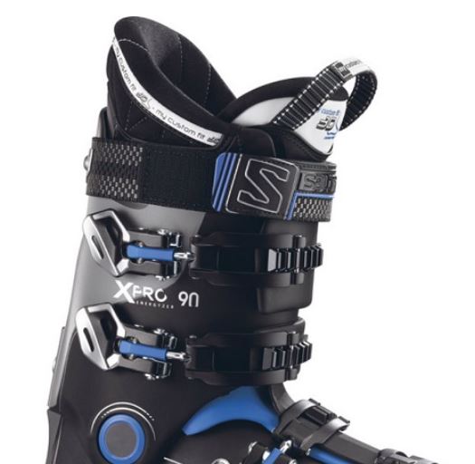 фото Ботинки горнолыжные salomon 17-18 x pro 90 black/anthracite