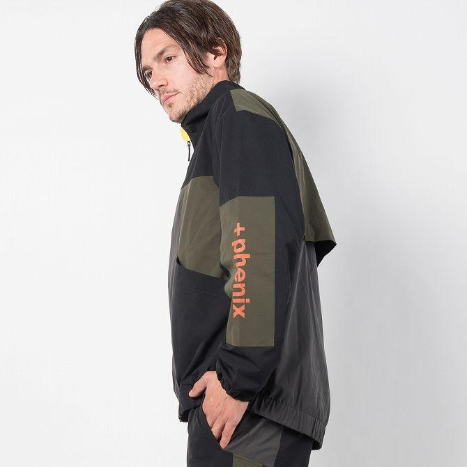 фото Куртка phenix poo-21009 plus athletic woven jacket black