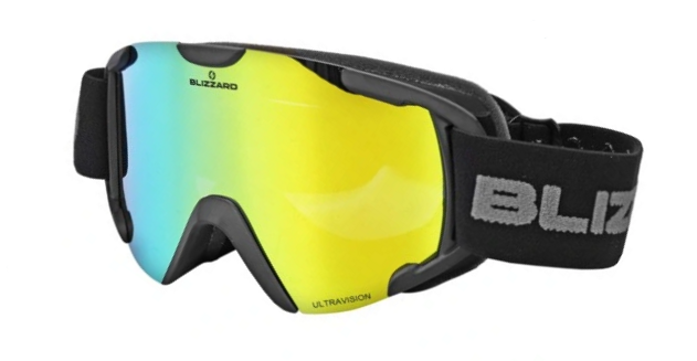 Маска Blizzard 938 Mavzo Matt Black Smoke High Tech Antifog Revo Yellow