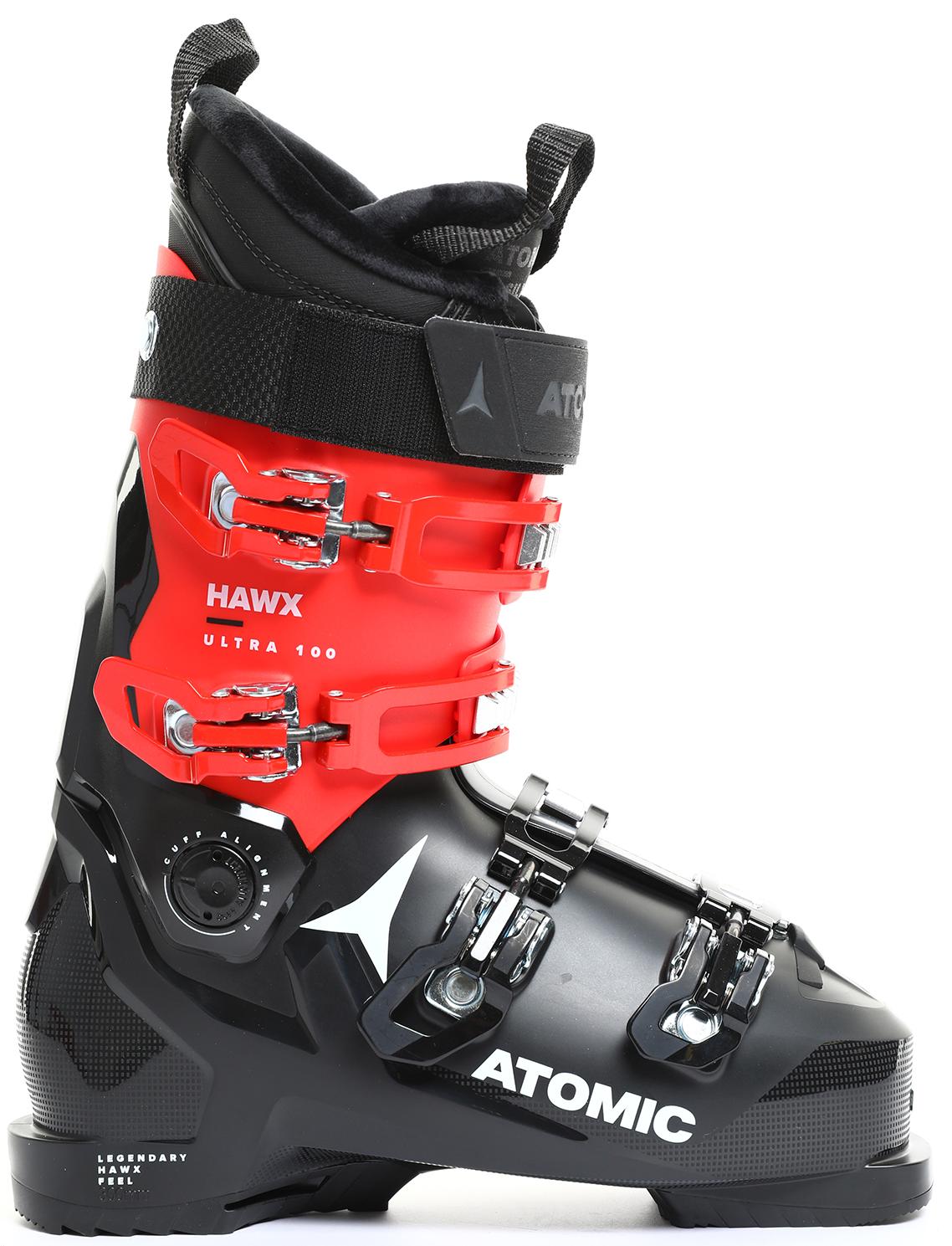 Ботинки горнолыжные Atomic 21-22 Hawx Ultra 100 Black/Red ботинки сноубордические dc 18 19 mutiny silver birch