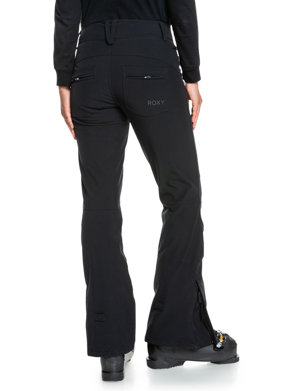 Штаны для сноуборда Roxy 22-23 Creek True Black, цвет черный, размер XL ERJTP03163 - фото 2