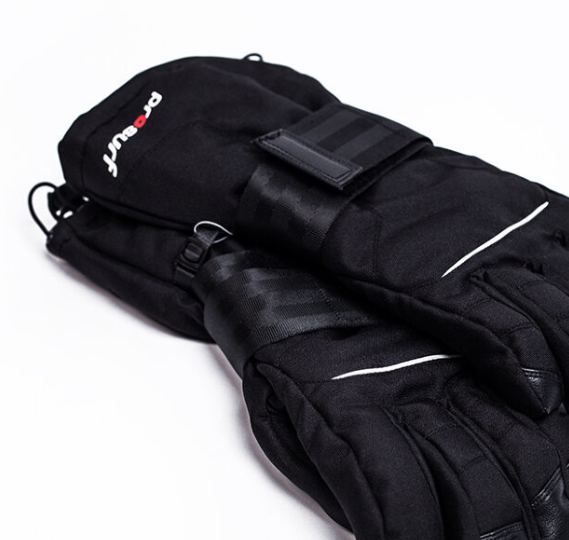 Перчатки с защитой ProSurf 18-19 PS10 Snowboard Gloves Black, цвет черный, размер 7 - фото 4