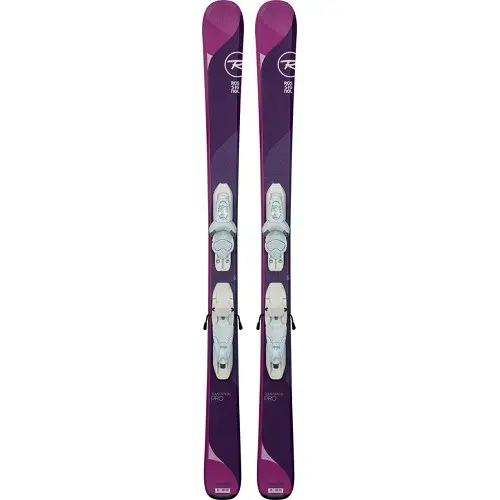 Горные лыжи с креплениями Rossignol 17-18 Temptation Pro JR + кр