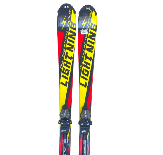 Горные лыжи с креплениями Lightning Xwing All Mountain 72 Black/Yellow + кр. Snoway SX 10