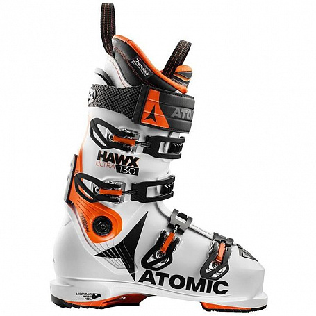 Ботинки горнолыжные Atomic 17-18 Hawx Ultra 130 White/Orange, размер 26,0/26,5 см