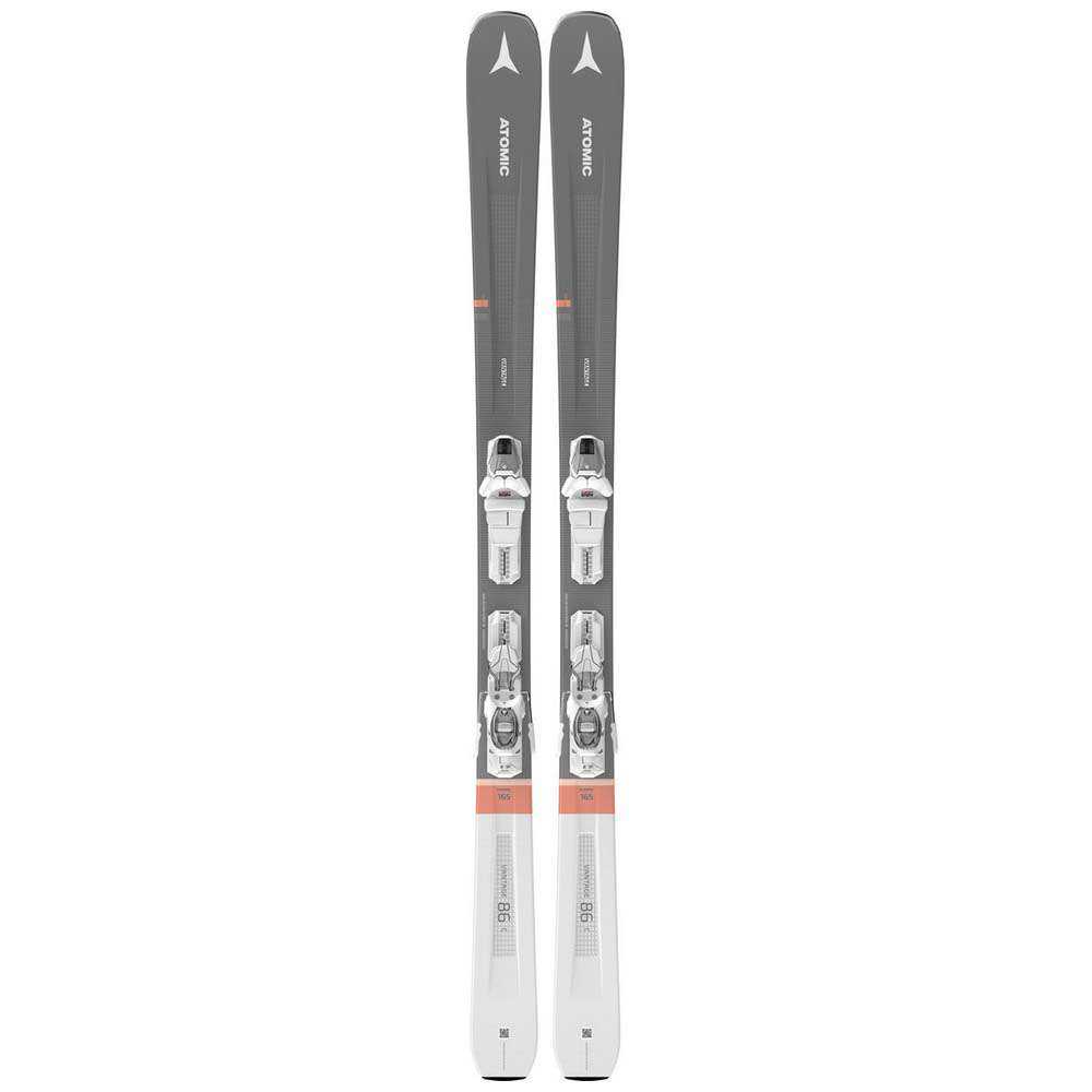 Горные лыжи с креплениями Atomic 20-21 E Vantage WMN 86 C R + кр. E M 10 GW Black/Orange